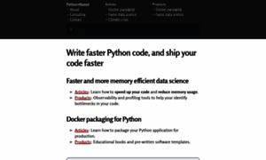 Pythonspeed.com thumbnail
