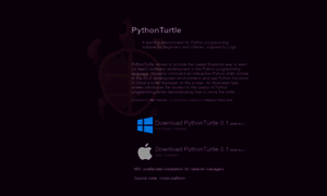 Pythonturtle.org thumbnail