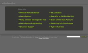 Pythontutorial.co thumbnail