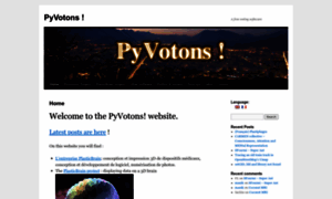Pyvotons.org thumbnail