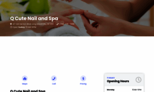 Q-cute-nail-spa.edan.io thumbnail