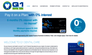 Q1dentalcare.com.au thumbnail