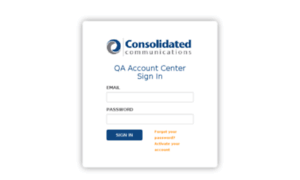 Qa-accountcenter.consolidated.com thumbnail