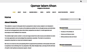 Qamarislamkhan.com thumbnail