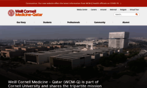 Qatar-med.cornell.edu thumbnail