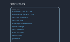 Qatarcardio.org thumbnail