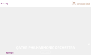 Qatarphilharmonicorchestra.org thumbnail