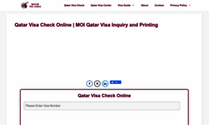 Qatarvisacheckqa.com thumbnail