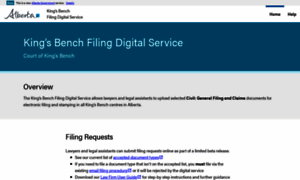 Qb-filing.alberta.ca thumbnail