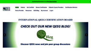 Qeegcertificationboard.org thumbnail