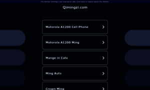 Qimingzi.com thumbnail