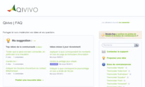 Qivivo.uservoice.com thumbnail