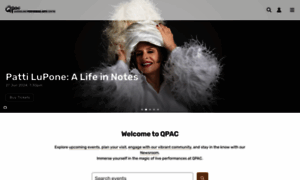 Qpac.com.au thumbnail