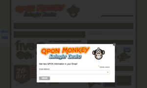 Qponmonkey.com thumbnail