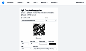 Qrcodegenerate.io thumbnail