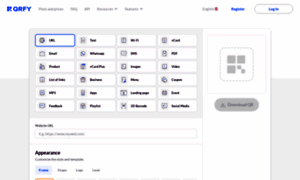 Qrfy.com thumbnail