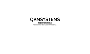 Qrmsystems.com thumbnail