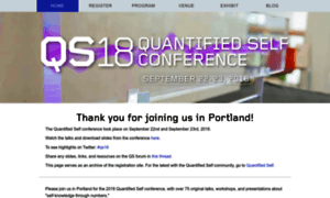 Qs18.quantifiedself.com thumbnail