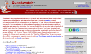 Quackwatch.info thumbnail