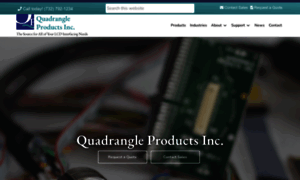 Quadrangleproducts.com thumbnail