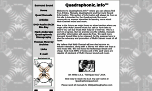 Quadraphonic.info thumbnail