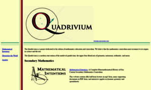Quadrivium.info thumbnail