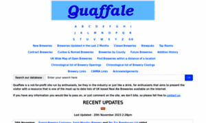Quaffale.org.uk thumbnail