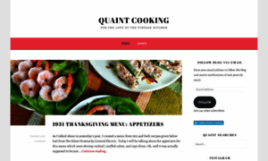 Quaintcooking.com thumbnail