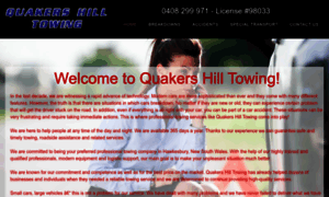 Quakershilltowing.com.au thumbnail