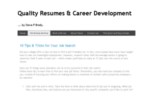 Quality-resumes.com thumbnail