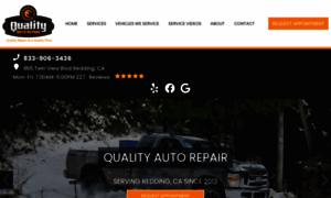 Qualityautorepairredding.com thumbnail