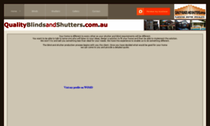 Qualityblindsandshutters.com.au thumbnail