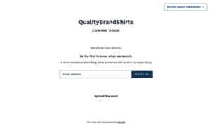 Qualitybrandshirts.com thumbnail