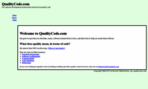 Qualitycode.com thumbnail