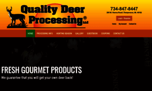 Qualitydeerprocessing.com thumbnail