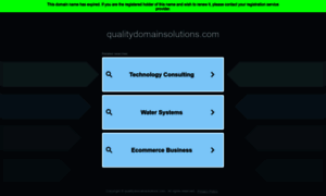 Qualitydomainsolutions.com thumbnail