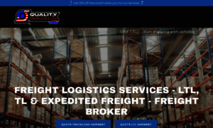 Qualityfreightrate.com thumbnail