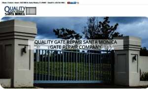 Qualitygaterepair-santamonica.com thumbnail