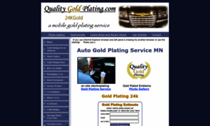 Qualitygoldplating.com thumbnail