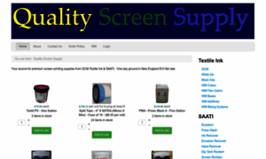 Qualityscreensupply.com thumbnail