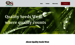 Qualityseedswest.ca thumbnail
