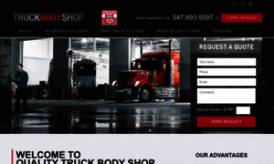 Qualitytruckbodyshop.com thumbnail