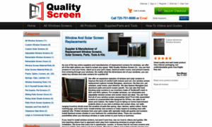 Qualitywindowscreen.com thumbnail