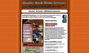 Qualityworkhomeservices.com thumbnail