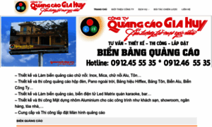 Quangcaogiahuy.com thumbnail