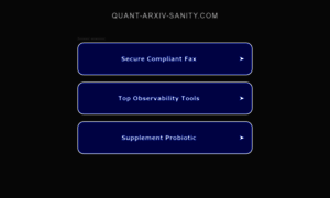 Quant-arxiv-sanity.com thumbnail