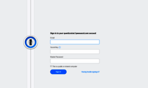 Quanticmind.1password.com thumbnail