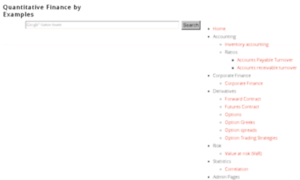 Quantitative-finance-by-examples.com thumbnail