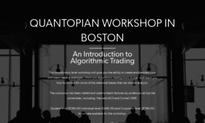 Quantopianworkshopboston.splashthat.com thumbnail