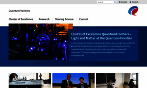 Quantumfrontiers.de thumbnail